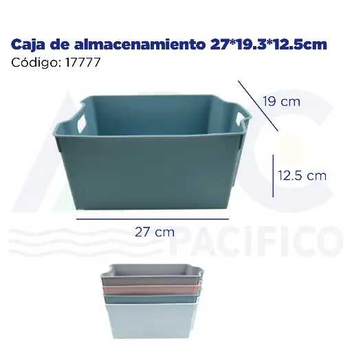 [17777] Caja de almacenamiento 27*19.3*12.5cm