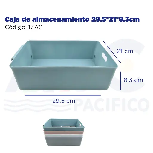 [17781] Caja de almacenamiento 29.5*21*8.3cm