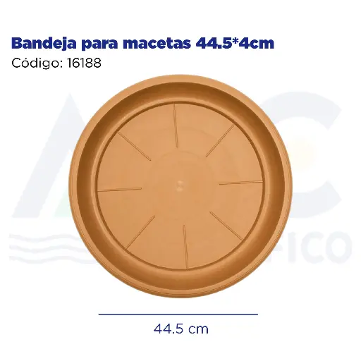 [16188] Bandeja para macetas 44.5*4cm
