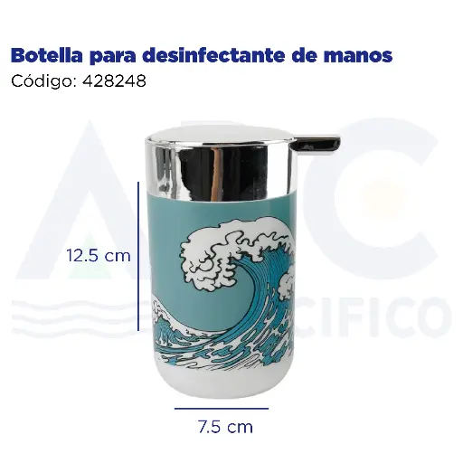 [428248] Botella para desinfectante de manos