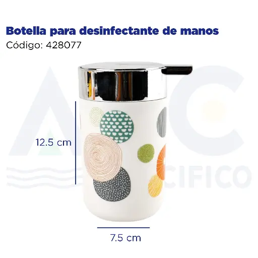 [428077] Botella para desinfectante de manos