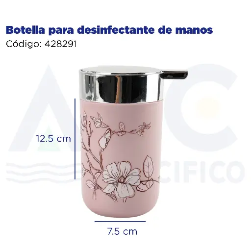 [428291] Botella para desinfectante de manos