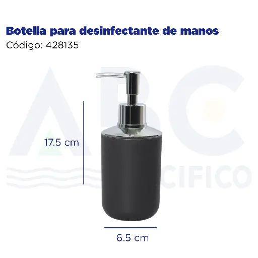 [428135] Botella para desinfectante de manos