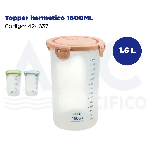 [424637] Topper hermetico 600ML