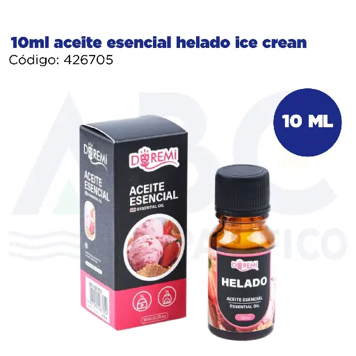 [426705] 10ml aceite esencial helado ice crean