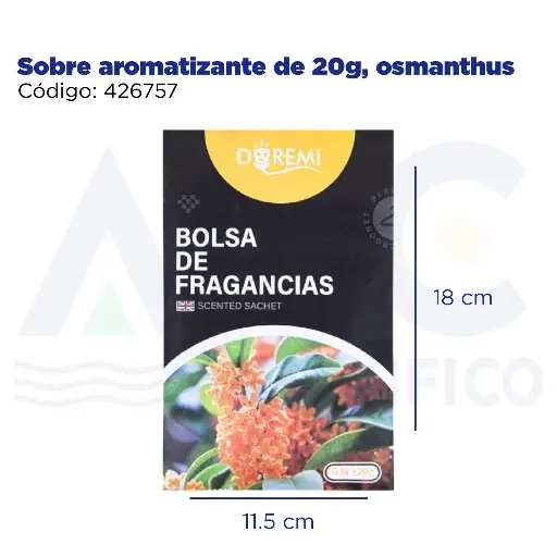 [426757] Sobre aromatizante de 20g, osmanthus