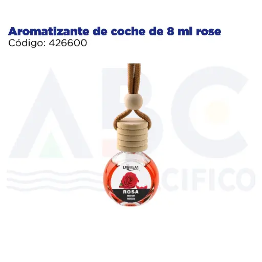 [426600] Aromatizante de coche de 8 ml rose