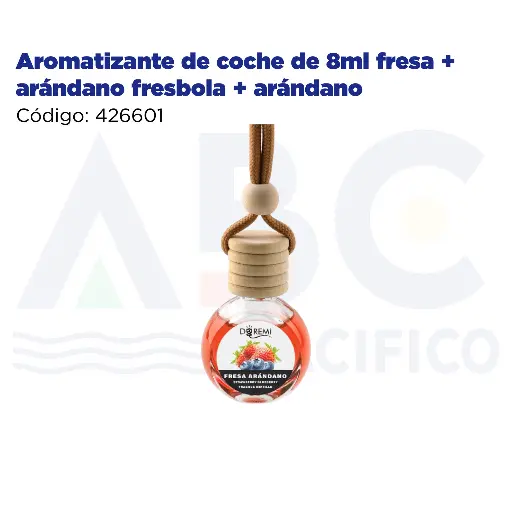 [426601] Aromatizante de coche de 8ml fresa + arándano fresbola + arándano