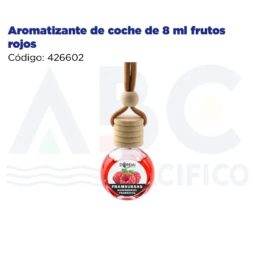 [426602] Aromatizante de coche de 8 ml frutos rojos