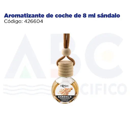 [426604] Aromatizante de coche de 8 ml sándalo
