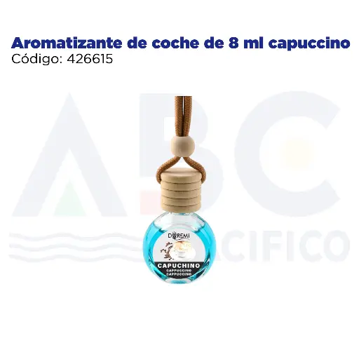 [426615] Aromatizante de coche de 8 ml capuccino