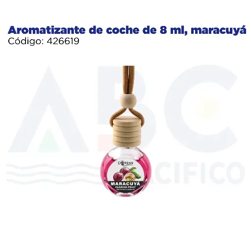 [426619] Aromatizante de coche de 8 ml, maracuyá