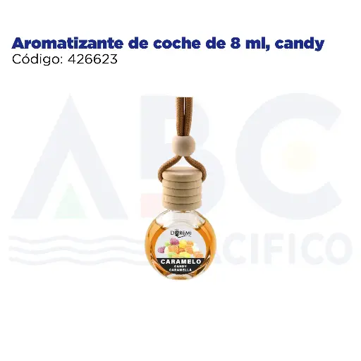 [426623] Aromatizante de coche de 8 ml, candy