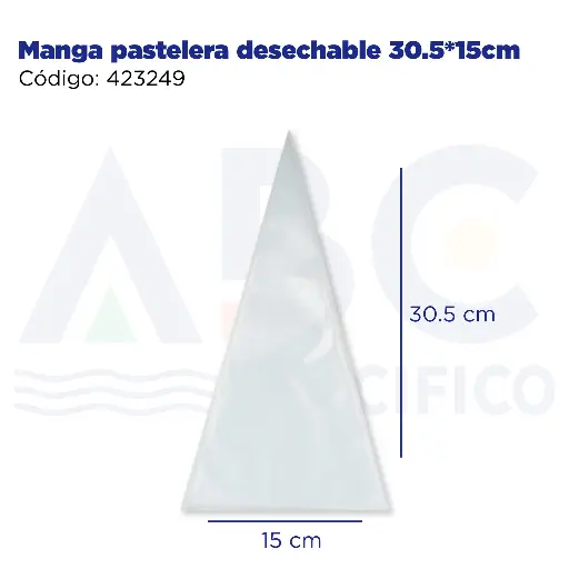 [423249] Manga pastelera desechable 30.5*15cm