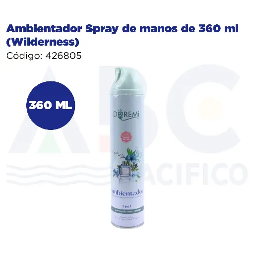 [426805] Ambientador Spray de manos de 360 ml (Wilderness)