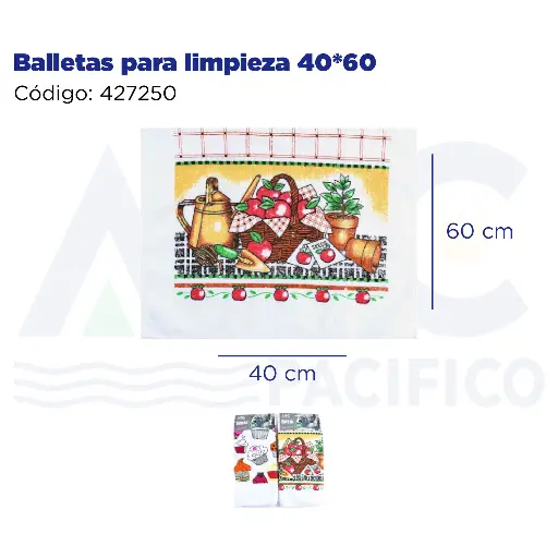 [427250] Balletas para limpieza 40*60