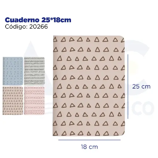 [20266] Cuaderno 25*18cm