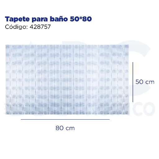 [428757] Tapete para baño 50*80