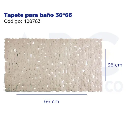 [428763] Tapete para baño 36*66