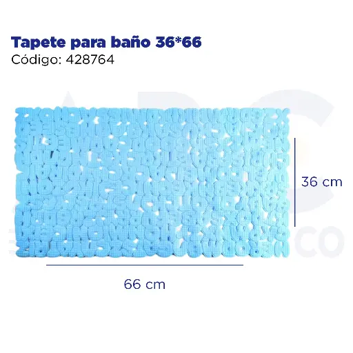 [428764] Tapete para baño 36*66
