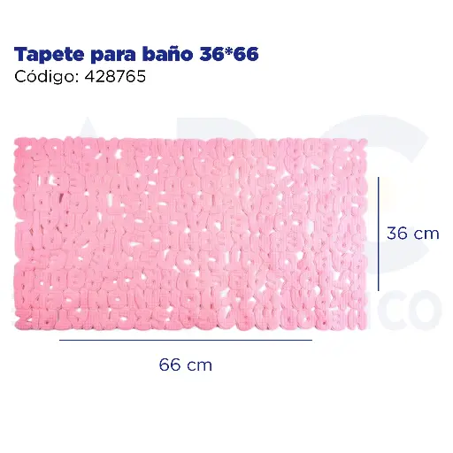 [428765] Tapete para baño 36*66