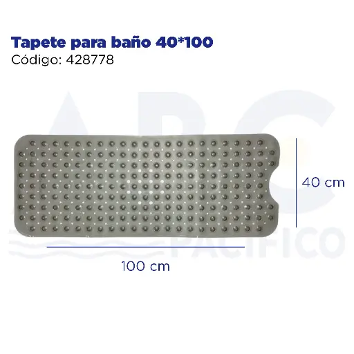 [428778] Tapete para baño 40*100