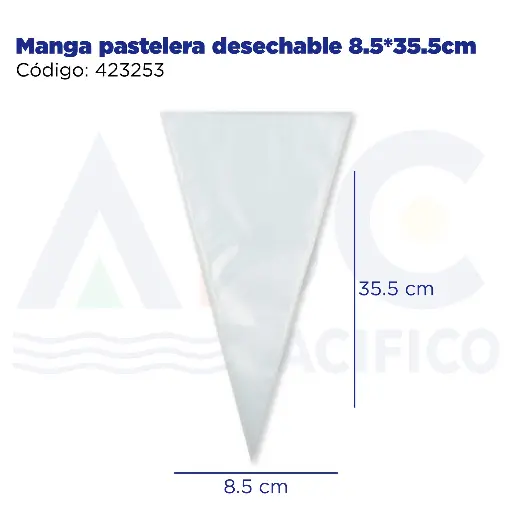 [423253] Manga pastelera desechable 8.5*35.5cm