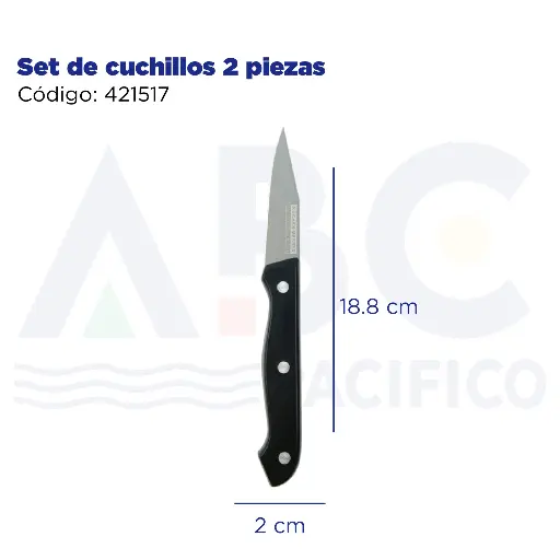 [421517] Set de cuchillos 2 piezas