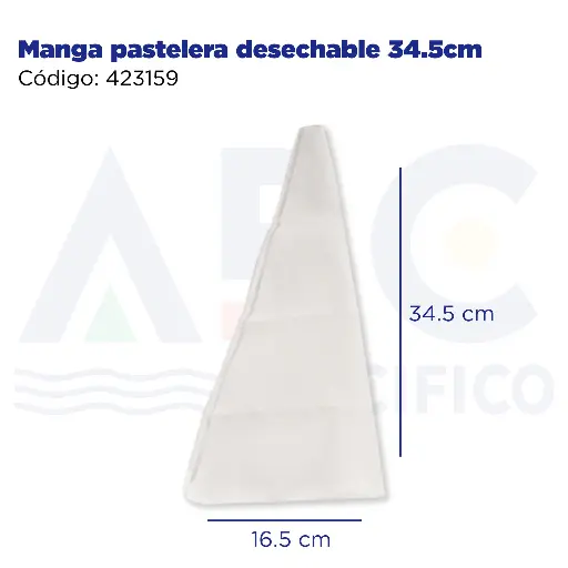 [423159] Manga pastelera desechable 34.5cm