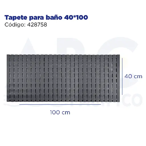 [428758] Tapete para baño 40*100