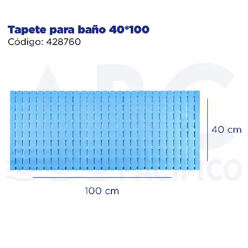 [428760] Tapete para baño 40*100