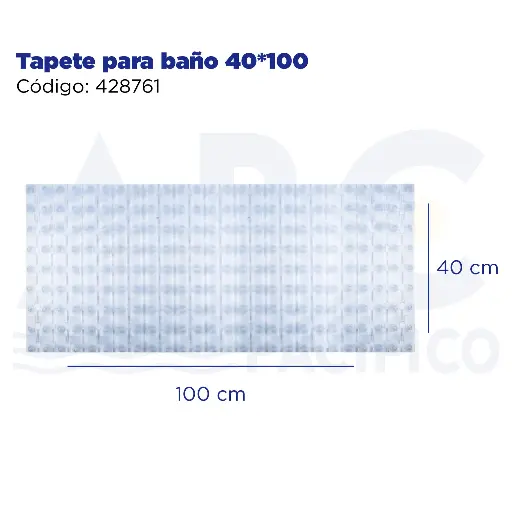 [428761] Tapete para baño 40*100