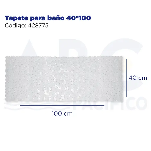 [428775] Tapete para baño 40*100