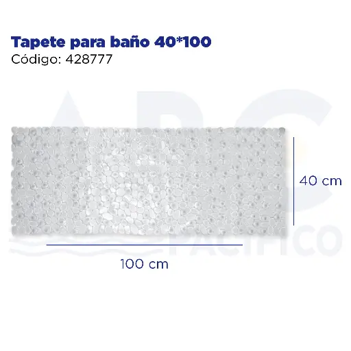 [428777] Tapete para baño 40*100