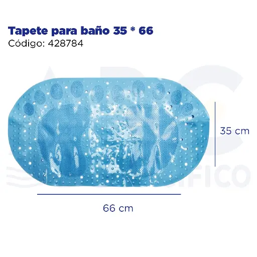[428784] Tapete para baño 35 * 66