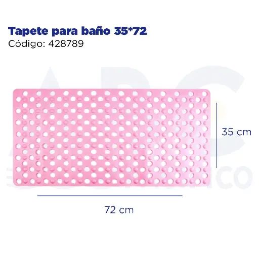 [428789] Tapete para baño 35*72