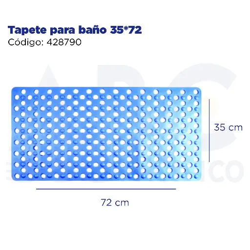 [428790] Tapete para baño 35*72