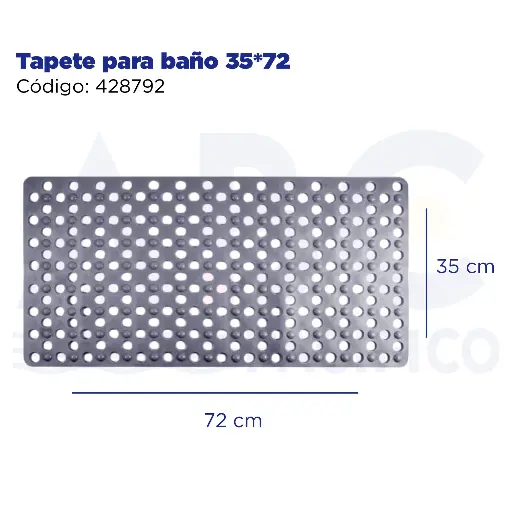 [428792] Tapete para baño 35*72