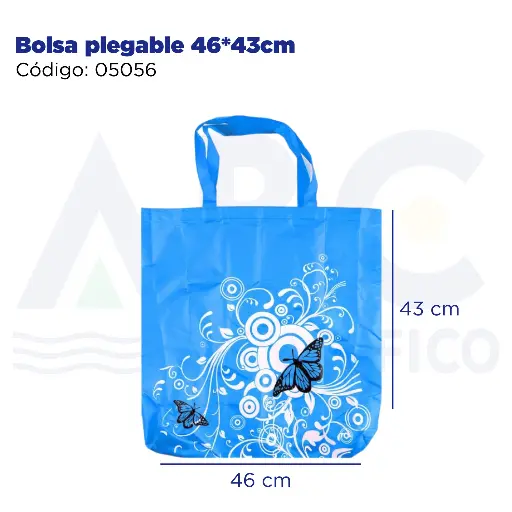 [05056] Bolsa plegable 46*43cm