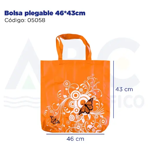 [05058] Bolsa plegable 46*43cm