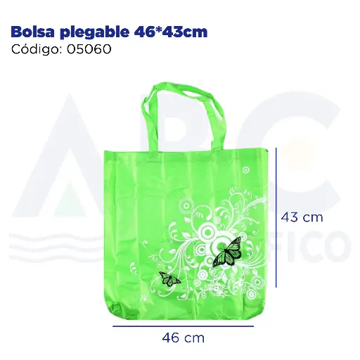 [05060] Bolsa plegable 46*43cm