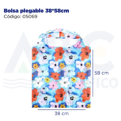 [05069] Bolsa plegable 38*58cm