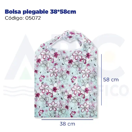 [05072] Bolsa plegable 38*58cm