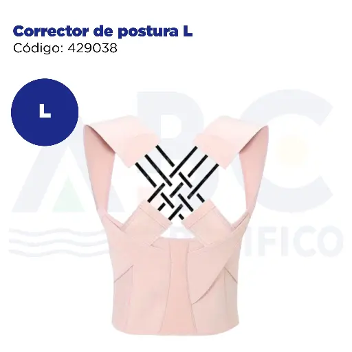 [429038] Corrector de postura L