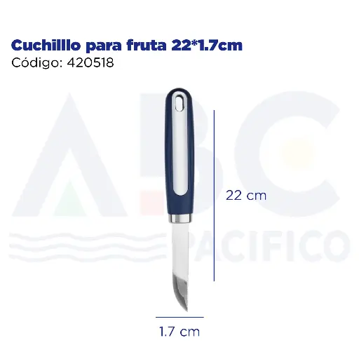 [420518] Cuchilllo para fruta 1.5*1.7cm