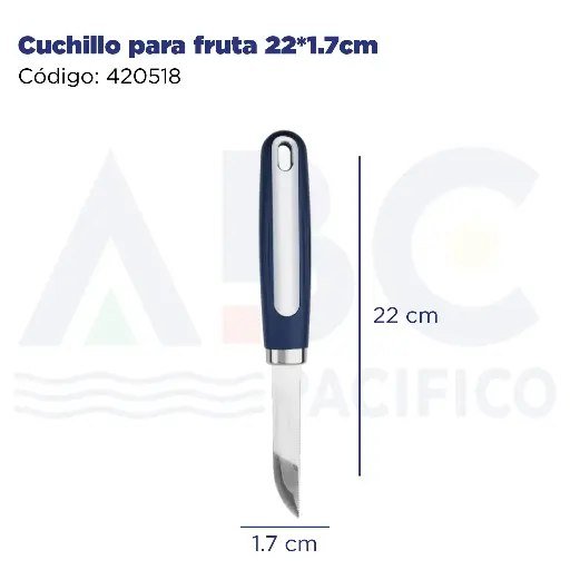 [420518] Cuchillo para fruta 22*1.7cm