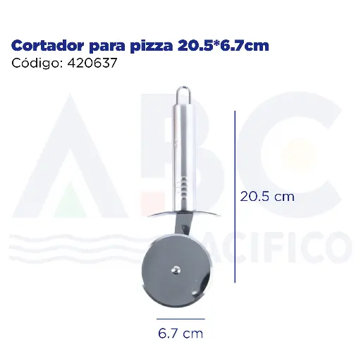 [420637] Cortador para pizza 20.5*6.7cm