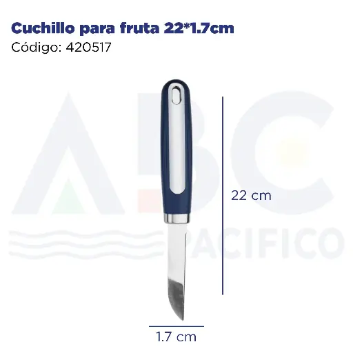 [420517] Cuchillo para fruta 22*1.7cm