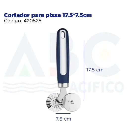 [420525] Cortador para pizza 17.5*7.5cm