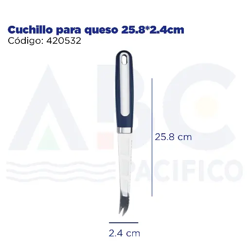 [420532] Cuchillo para queso 5.5*2.4cm